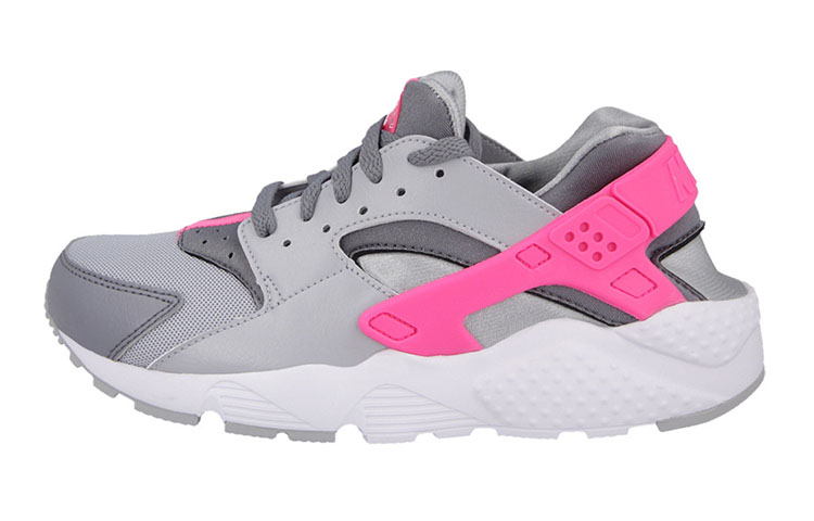 Кеды Nike Huarache Run (серо-розовые)