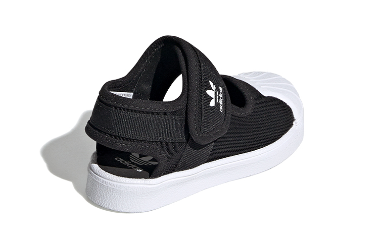 Детская обувь adidas originals 360 Sandals (черно-белый) — фото 7
