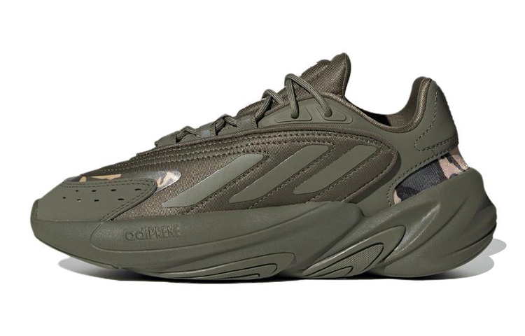Детские кроссовки adidas originals Ozelia (оливковые)