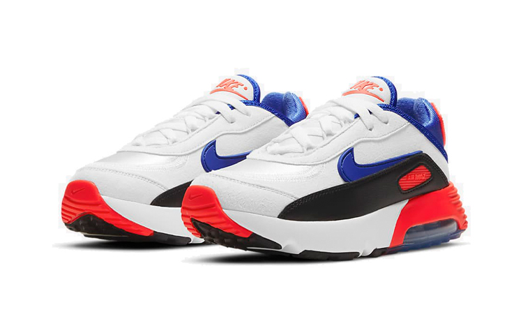Детские кроссовки Nike Air Max 2090 EOI (белый / синий / красный) — фото 5