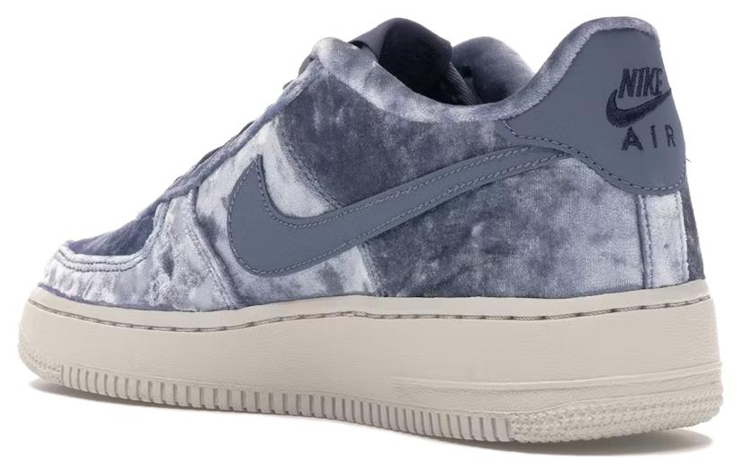 Кроссовки Nike NikeAir Force 1 Dark Sky Blue GS (синий / белый) — фото 4