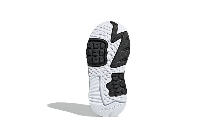 Детские кроссовки adidas originals Nite Jogger (черный) — Чёрный — фото 6