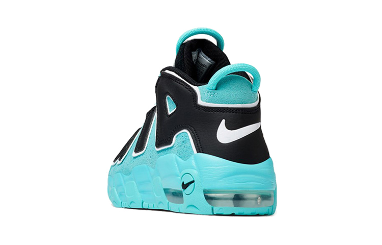 Кроссовки Nike Air More Uptempo Light Aqua (бирюзовые) — 蒂芙尼蓝 — фото 4