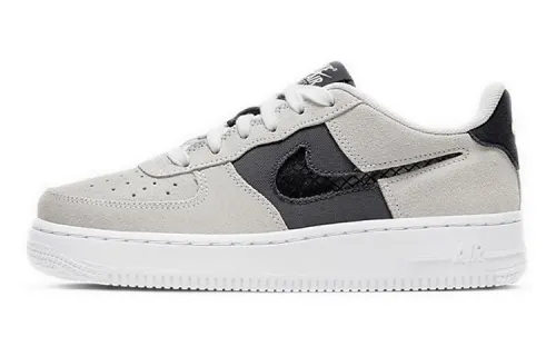 Nike Air Force 1 Low White Iron Grey GS