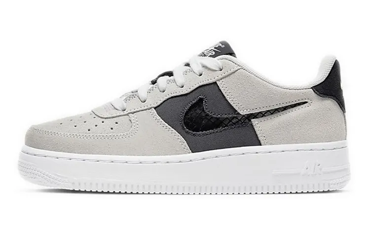 Nike Air Force 1 Low White Iron Grey GS