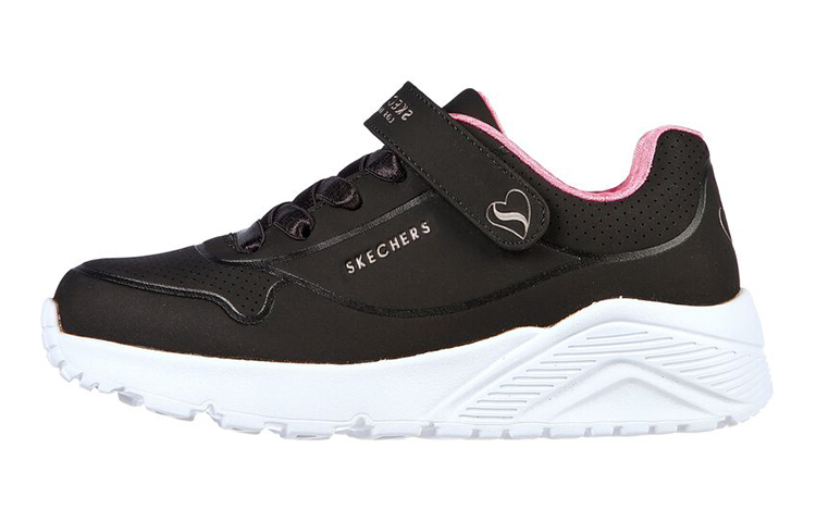 Детские кроссовки Skechers Skechers Uno Lite (черно-розовые)