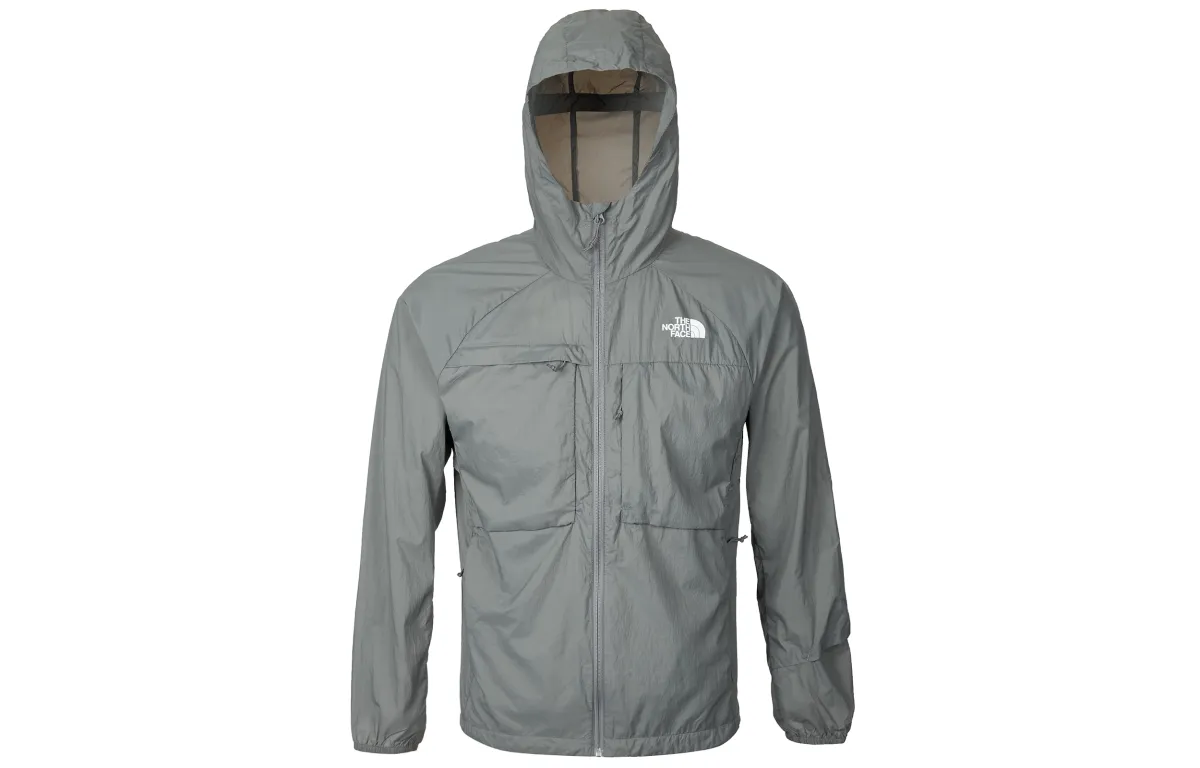 THE NORTH FACE Urban Exploration Sun Protection Clothing Outdoor Multi Function Clothing Men's Pearl Gray