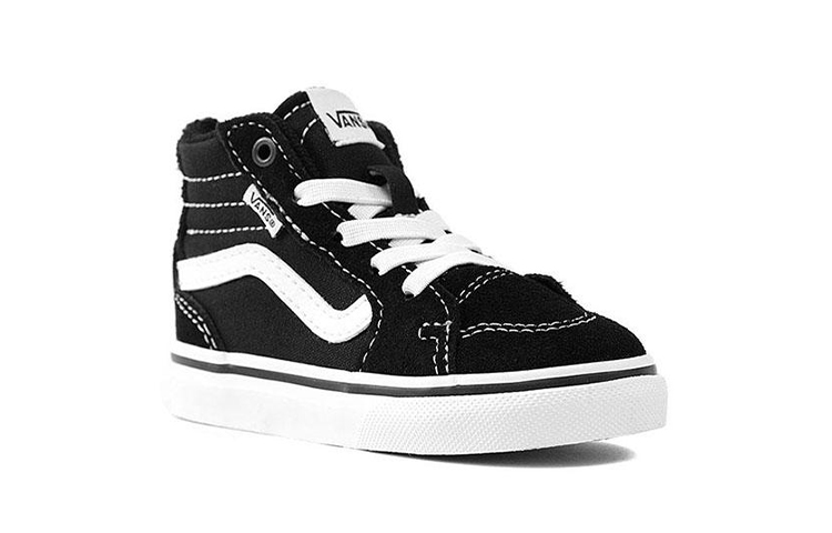 Детские кеды Vans Filmore Hi (черный) — фото 3