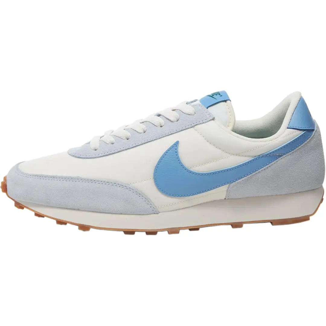 Nike Daybreak Synthetic Leather Low top Kids' Running Shoes White Blue