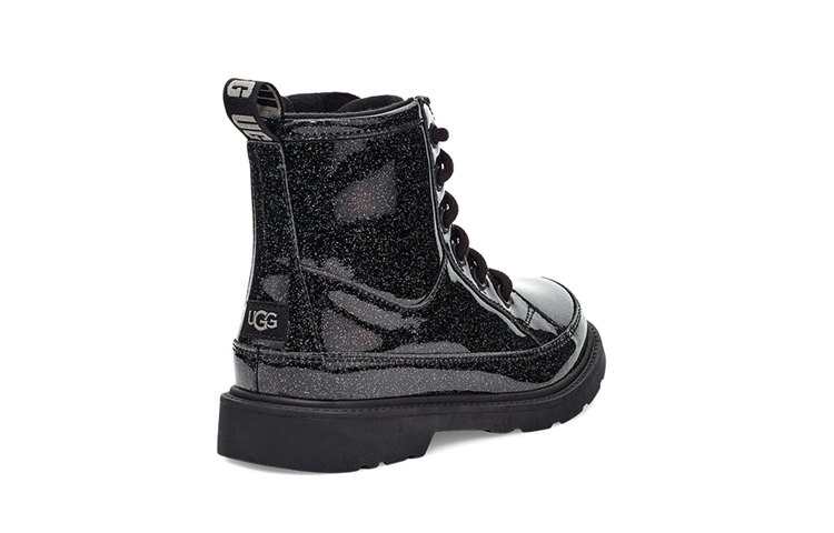 Детские ботинки UGG Robley Glitter (черные) — фото 4