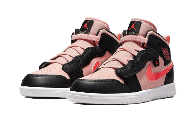 Детские кроссовки Jordan Air 1 mid alt (красный) — фото 5