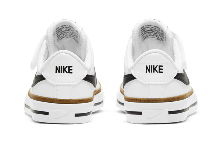Кеды Nike Court Legacy (бело-черные) — фото 6