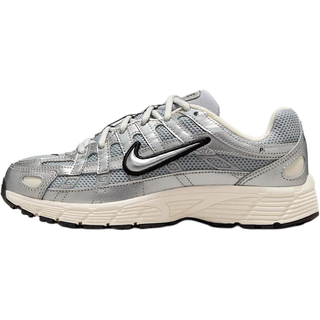 Кроссовки Nike P-6000 (серебряные)