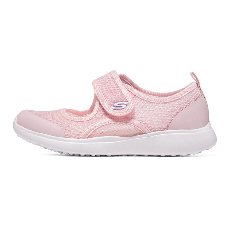 Детские сандалии Skechers Microstrides (розово-белые)