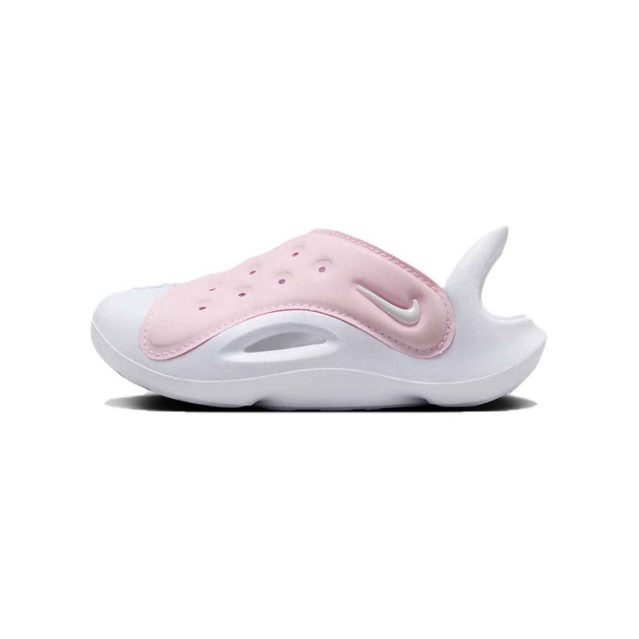 Детские кроссовки Nike Aqua Swoosh (розово-белые)