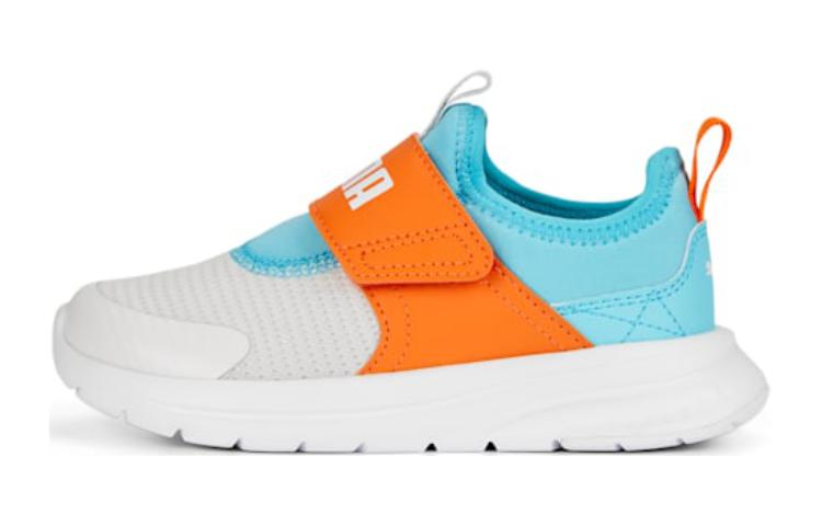 Детские кроссовки PUMA Retro (сине-оранжевые)