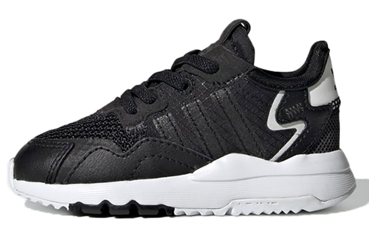 Детские кроссовки adidas originals Nite Jogger (черный) — Чёрный — фото 1