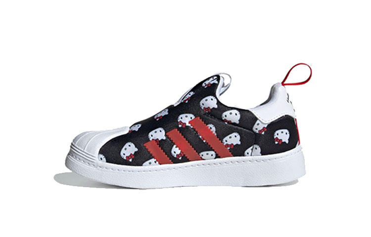 Кеды adidas originals SUPERSTAR 360 HELLO KITTY (черные)