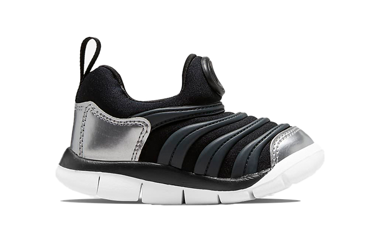 Детские кроссовки Nike Dynamo Free (черно-зеленый) — фото 4