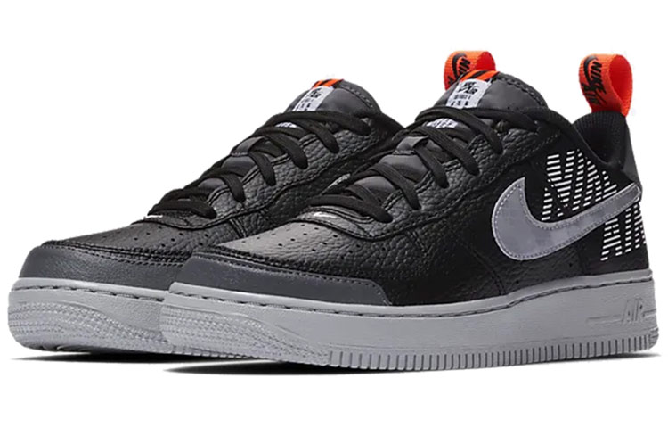 Кеды Nike Air Force 1 LV8 2 (черно-серые) — фото 5