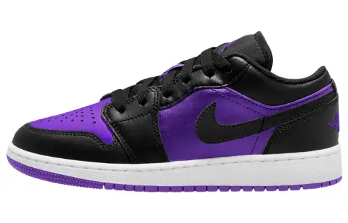 Jordan 1 Low Purple Venom GS