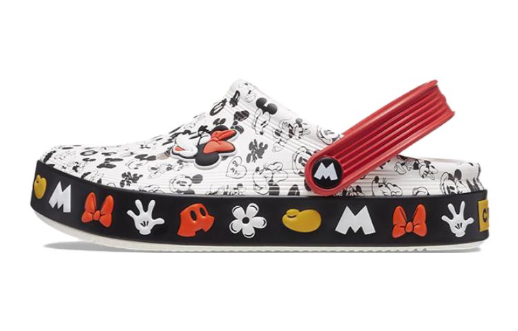 Детские сандалии Crocs 208866-100 (черно-белые)