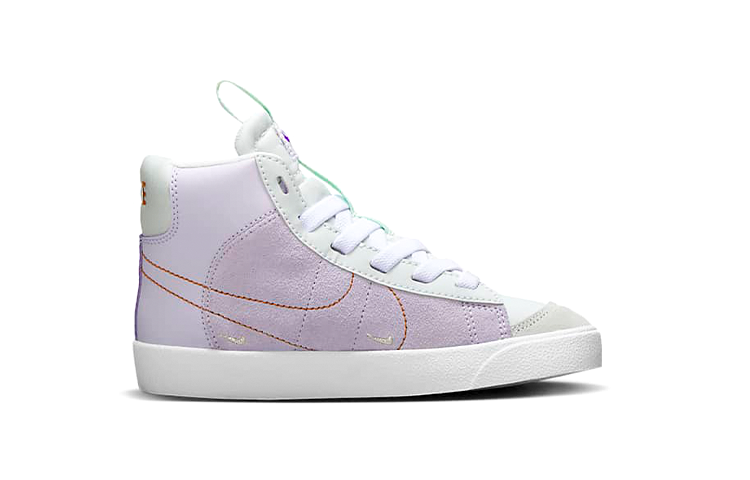 Детские кеды Nike Blazer (светло-фиолетовый) — фото 4