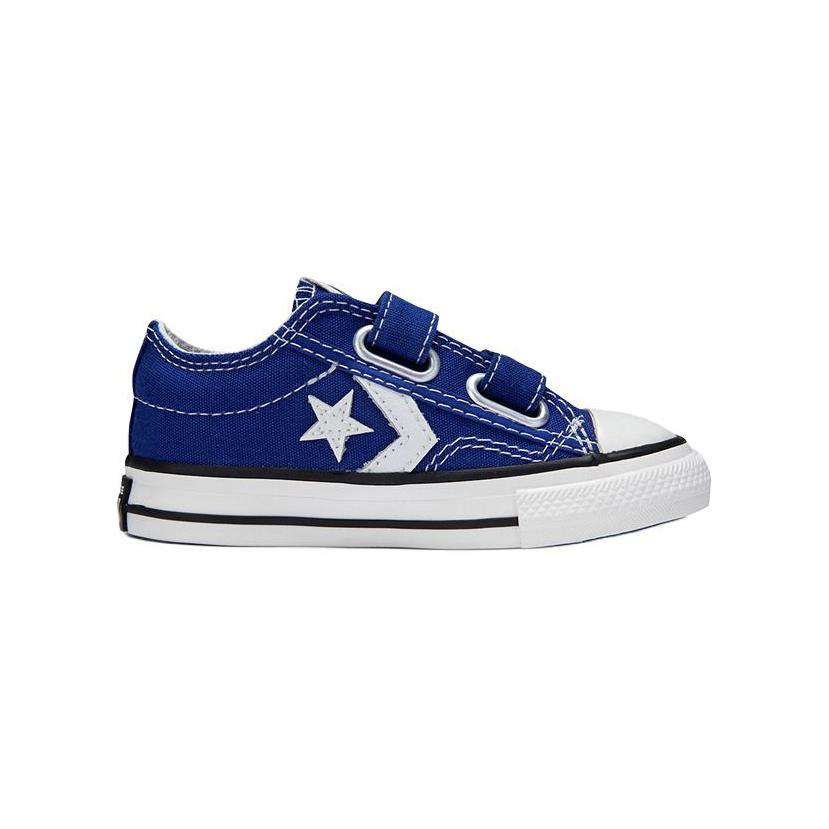 Детские кеды Converse All Star (сине-белые) — фото 2