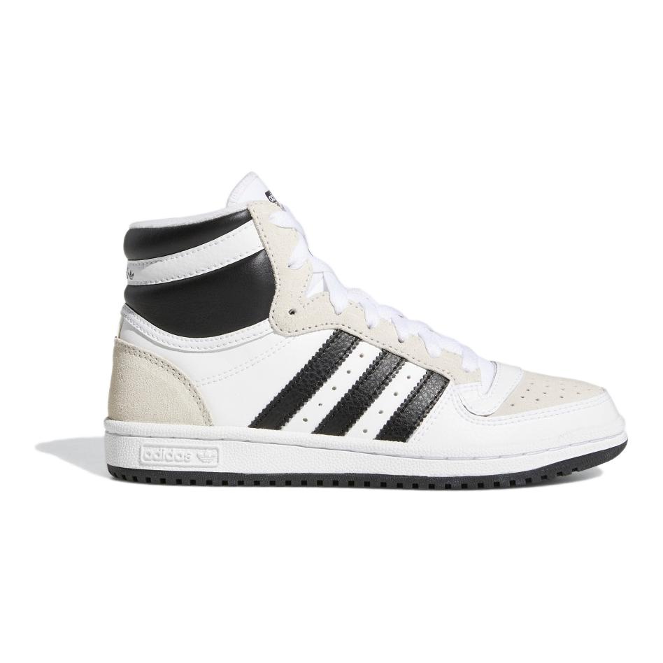 Детские кеды adidas Top Ten (бело-черные) — Белыйчёрный — фото 5