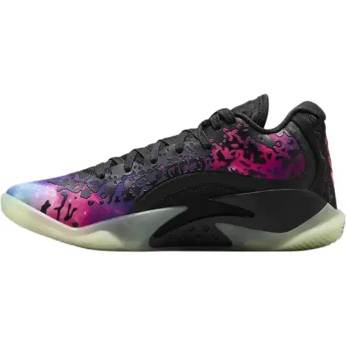 Jordan Zion 3 Slip Resistant Anti Kick Abrasion Resistant Low top Basketball Shoes Black Unisex