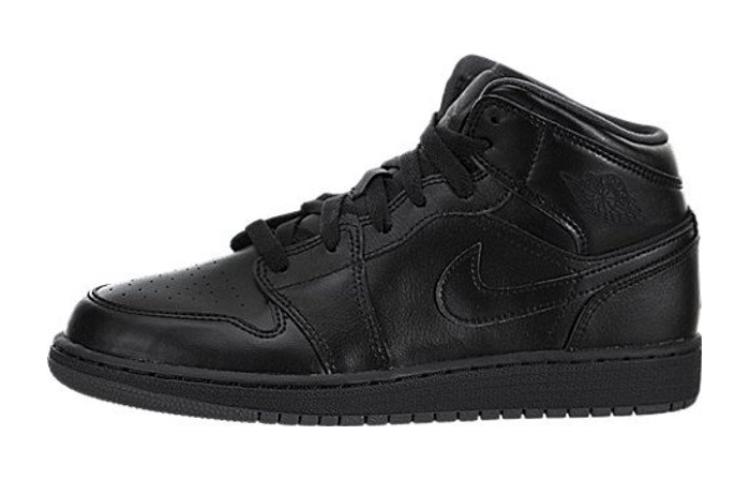 Кроссовки Jordan Air Jordan 1 Retro Mid (черные)