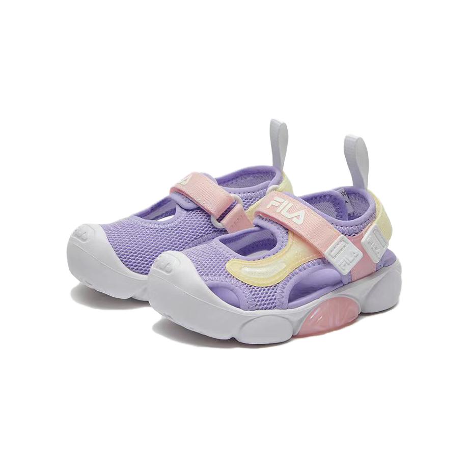 Детские кроссовки FILA KIDS (фиолетово-белые) — фото 3