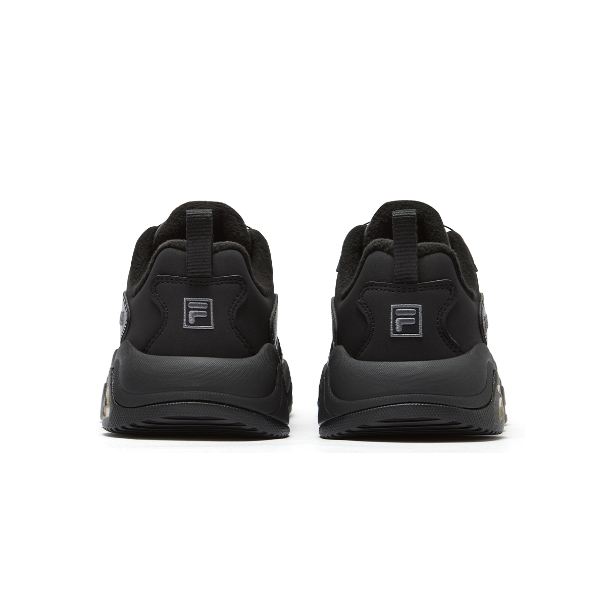 Детские кроссовки Fila KIDS Heritage-FHT 2 (черные) — Чёрный — фото 4