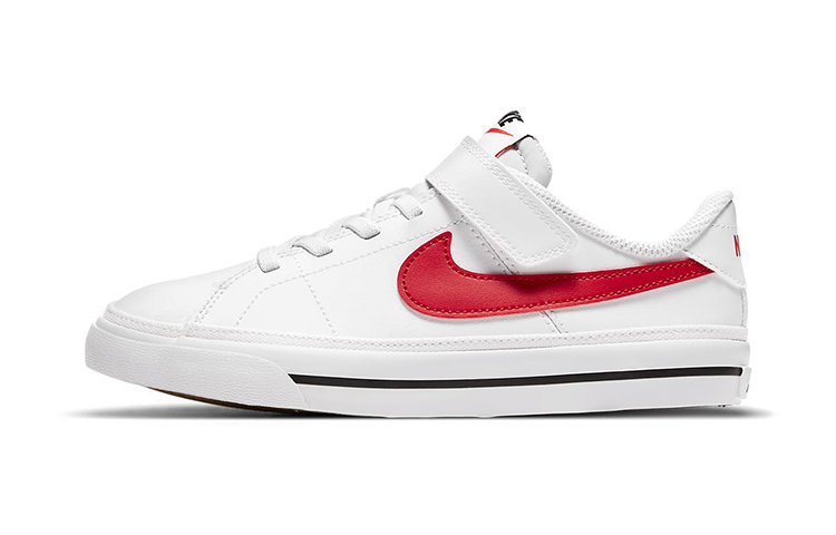 Детские кеды Nike Court Legacy (бело-красные)