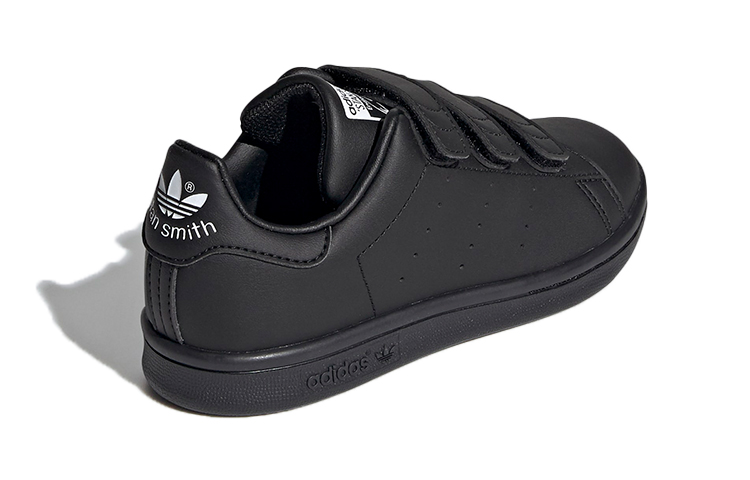 Детские кеды adidas originals (черные) — Чёрный — фото 3