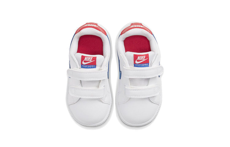 Детские кроссовки Nike (бело-сине-красные) — фото 6