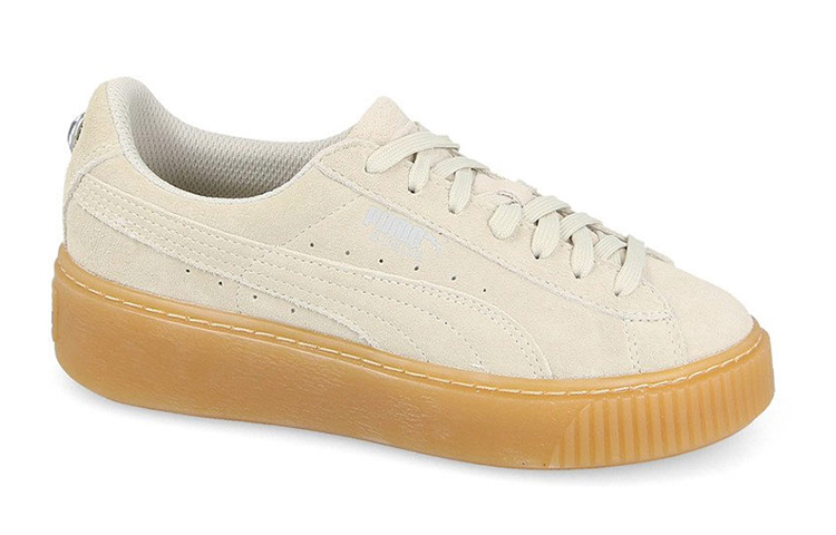 Кеды PUMA Platform Jewel (милый бежевый) — фото 3