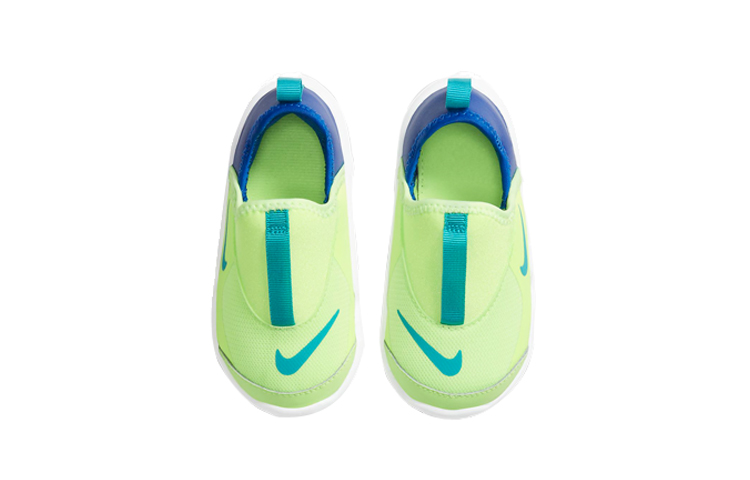 Детские кроссовки Nike Lil' Swoosh (зеленые) — фото 5
