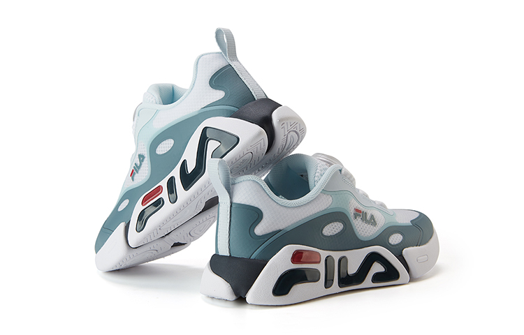 Кроссовки Fila KIDS BOA (бирюзовые) — фото 4