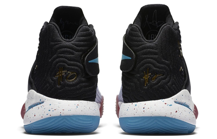 Кроссовки Nike NikeKyrie 2 GS (черно-синие) — фото 3