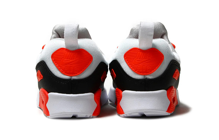 Детские кроссовки Nike Air Max Tiny 90 (черно-серо-красный) — фото 7