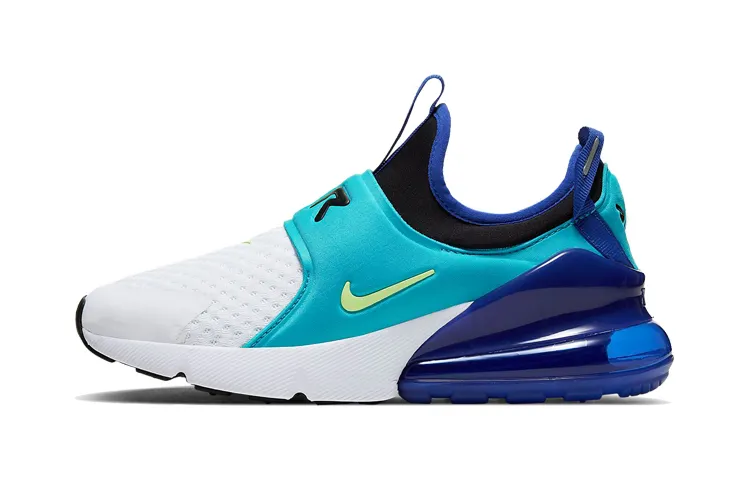 Nike Air Max 270 Extreme White Oracle Aqua GS