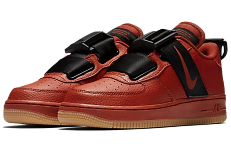 Кроссовки Nike NikeAir Force 1 Utility 'Dune Red' GS (черныйкрасныйкоричневый) — Чёрныйкрасныйкоричневый — фото 5