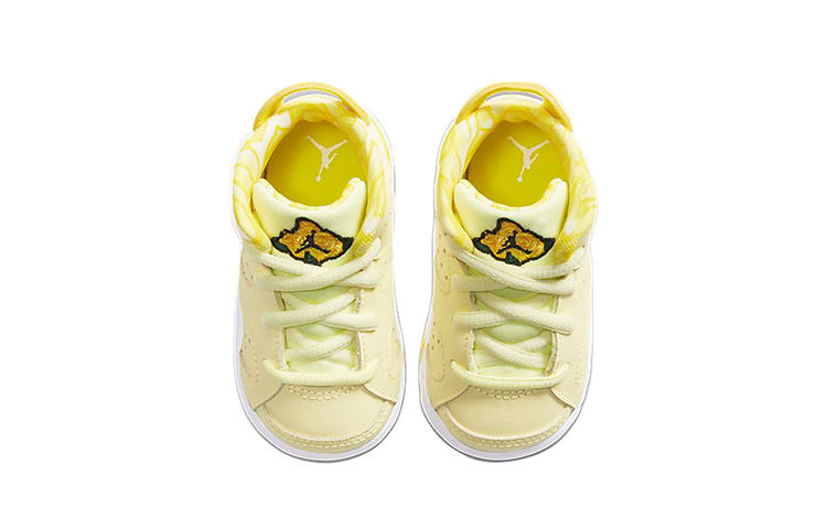 Кеды Jordan 6 Retro (желтый) — фото 5