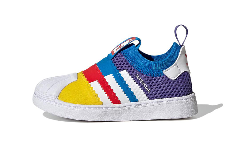 Детские кроссовки adidas originals SUPERSTAR 360 2.0 (разноцветные)