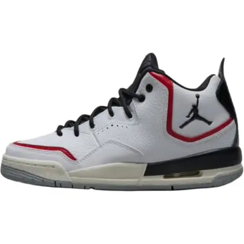 Jordan Courtside 23 Mid top Basketball Shoes White Black Red Unisex
