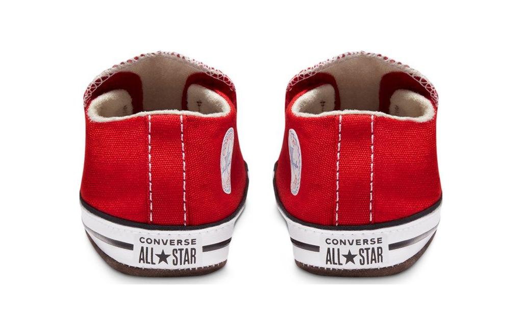 Кеды Converse Chuck Taylor All Star Mid (красные) — фото 4