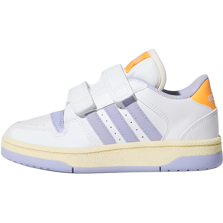Детские кроссовки adidas BREAK START (бело-фиолетовые)