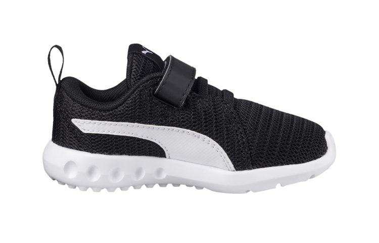 Детские кеды PUMA Carson 2 V (черно-белый) — фото 4