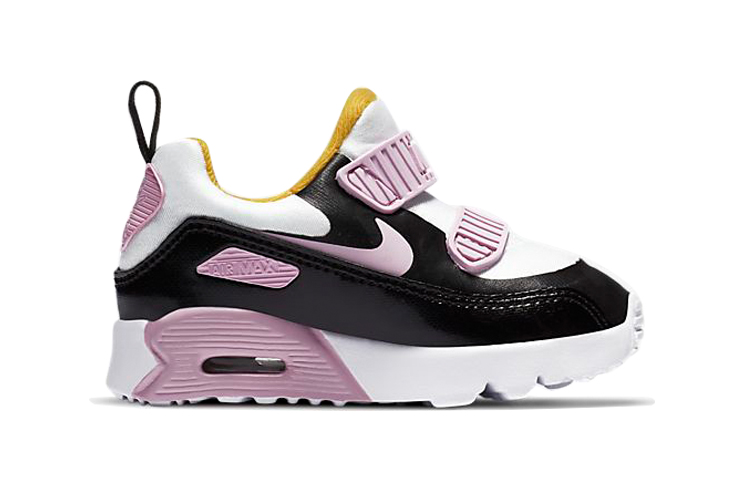 Кроссовки Nike Air Max 90 (черно-розовые) — фото 4